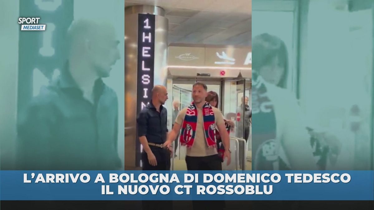 L'arrivo a Bologna di Domenico Tedesco