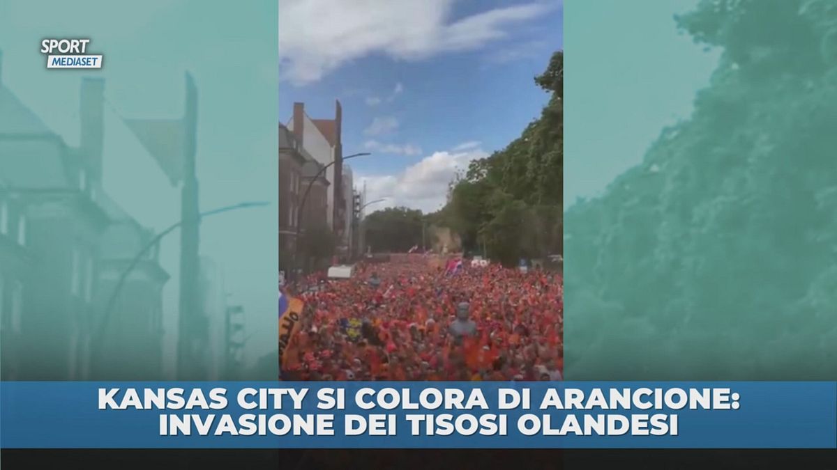 Kansas City si colora di arancione: invasione dei tifosi olandesi