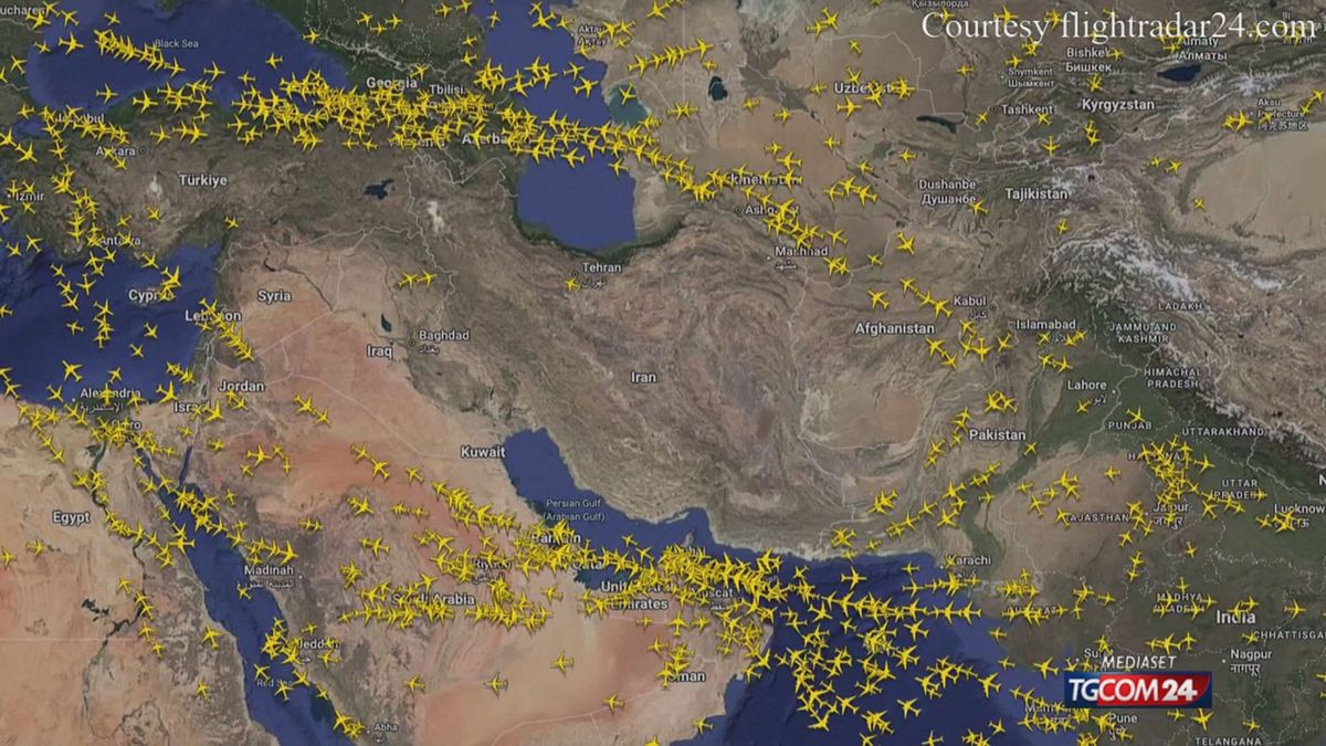 KUWAIT SPAZIO AEREO CHIUSO SITO SRV