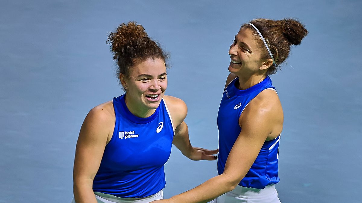 Jasmine Paolini e Sara Errani 