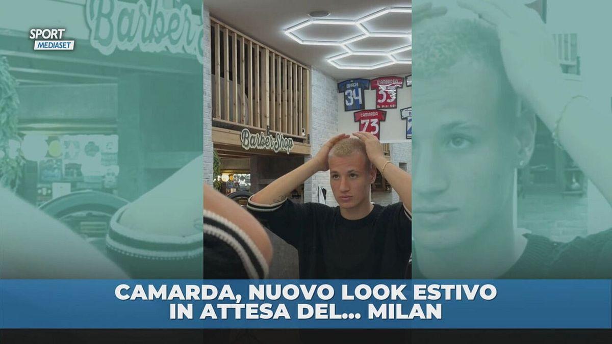 Camarda, nuovo look estivo in attesa del… Milan