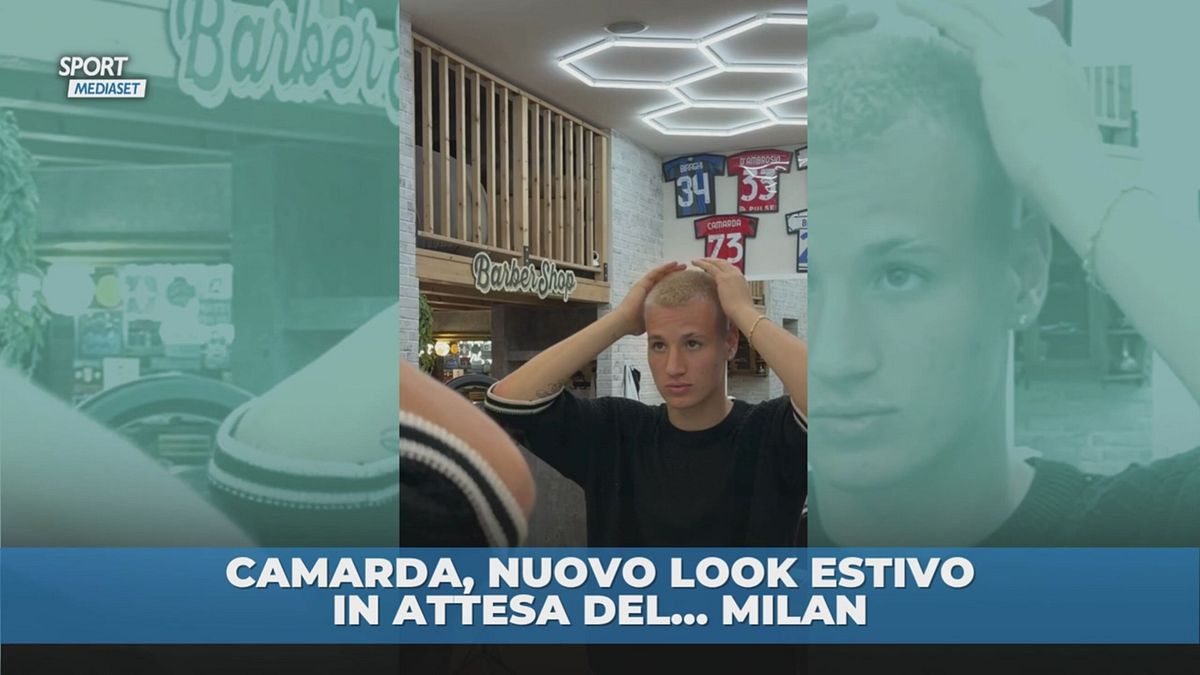Camarda, nuovo look estivo in attesa del… Milan