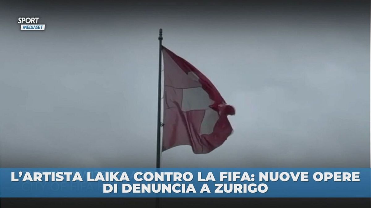 L'artista Laika contro la FIFA: nuove opere di denuncia a Zurigo