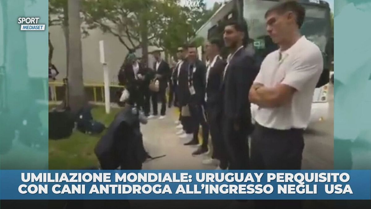 La perquisizione americana della Nazionale dell'Uruguay
