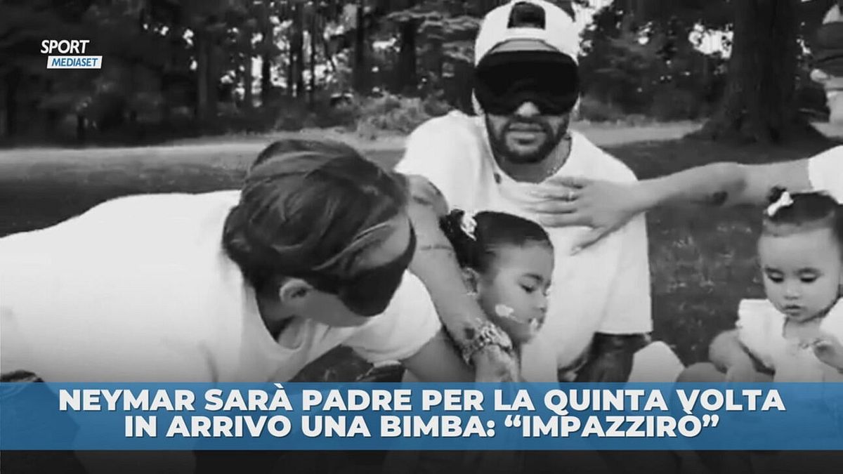 Neymar papà per la quinta volta