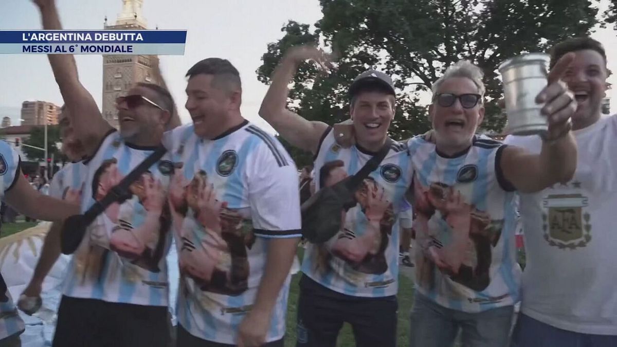L'Argentina debutta