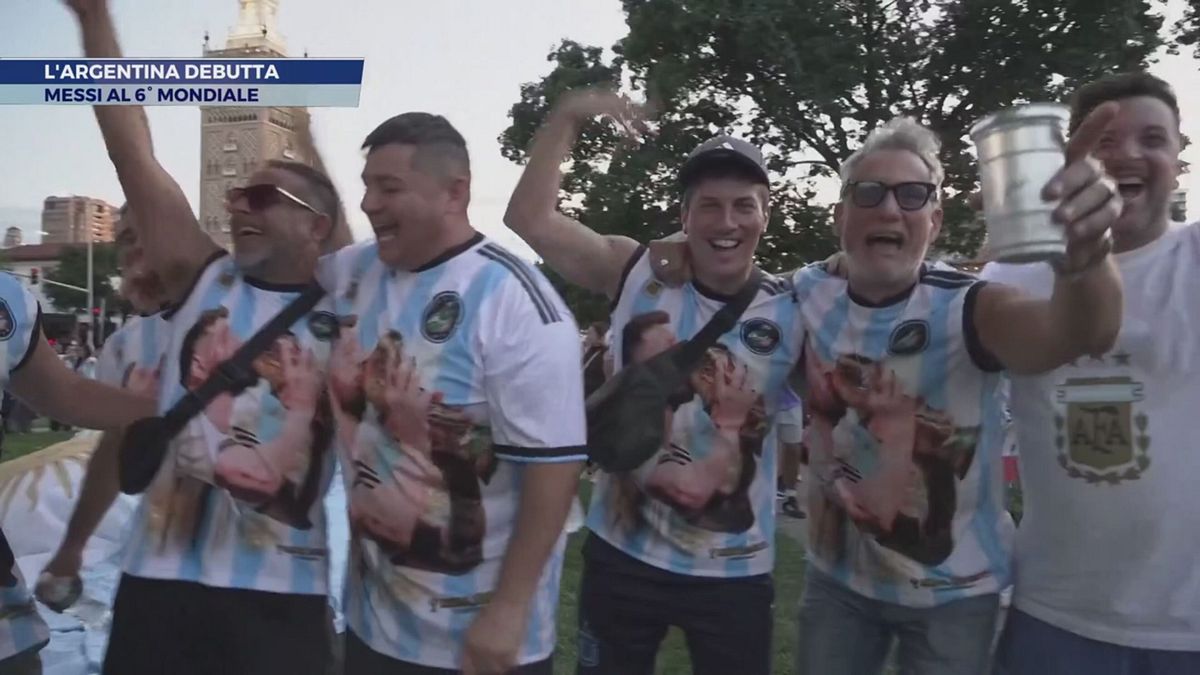 L'Argentina debutta