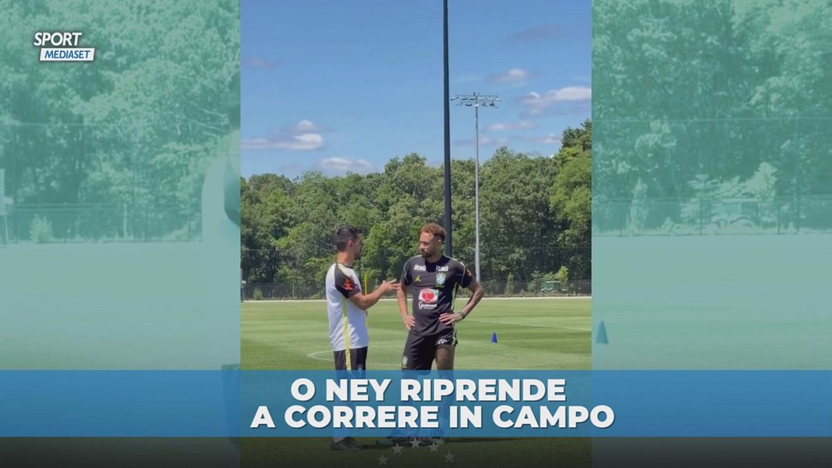Neymar prepara il rientro nel Brasile: il ritorno in campo