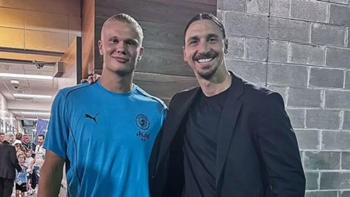Haaland e Ibra