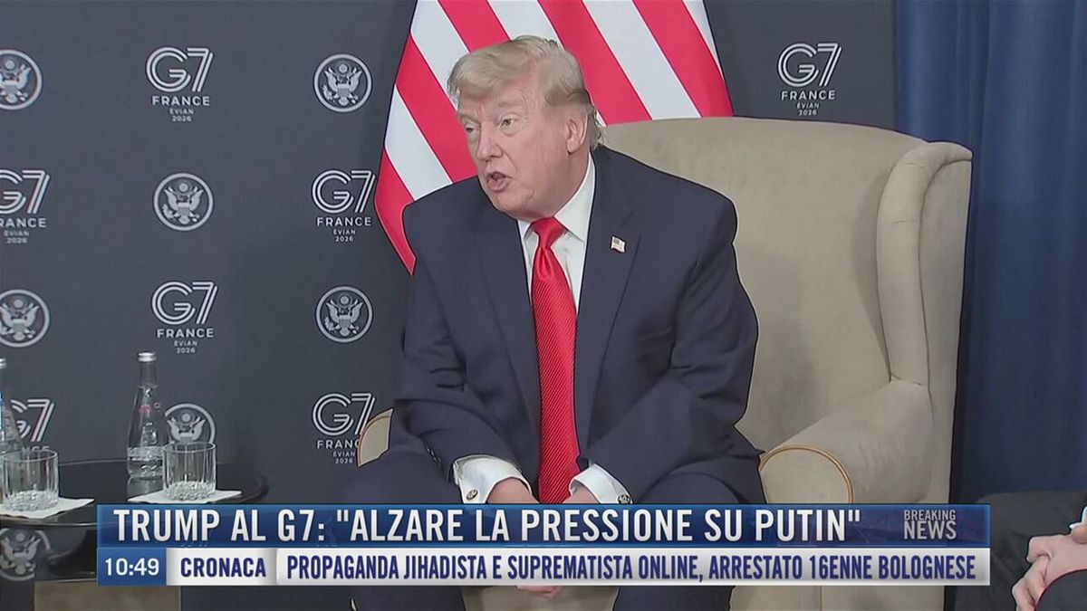 Breaking News delle 11.00 | Trump al G7: "Alzare la pressione su Putin"