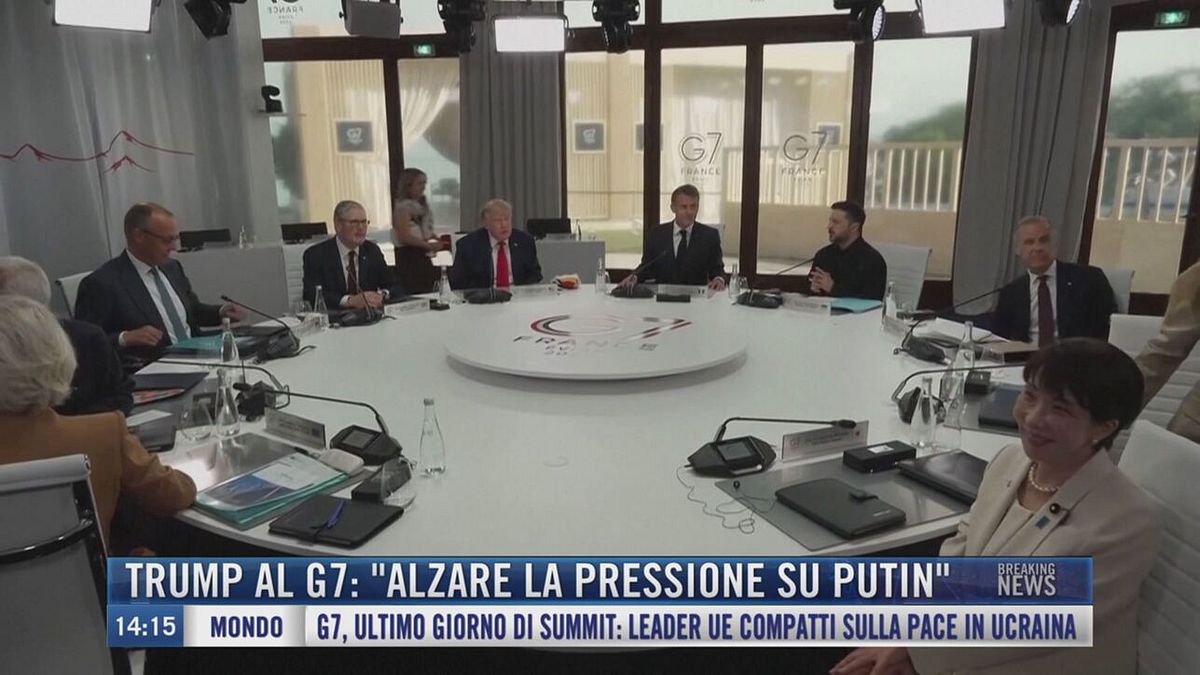 Breaking News delle 14.00 | Trump al G7: "Alzare la pressione su Putin"
