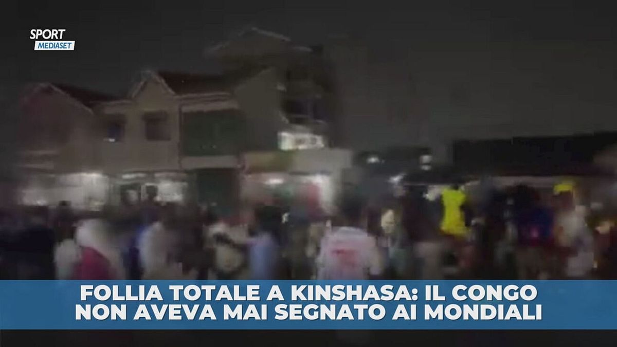 Follia totale a Kinshasa: non avevano mai segnato un gol nella Coppa del Mondo