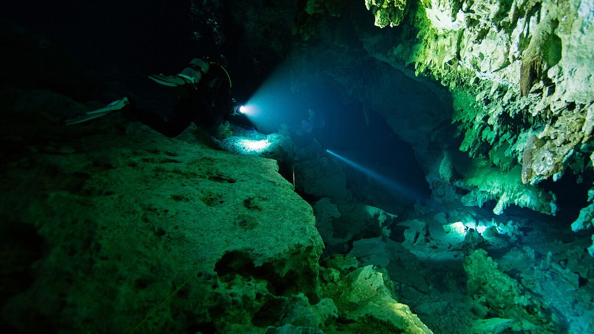 Cenote Dos Ojos, Tulum, Messico