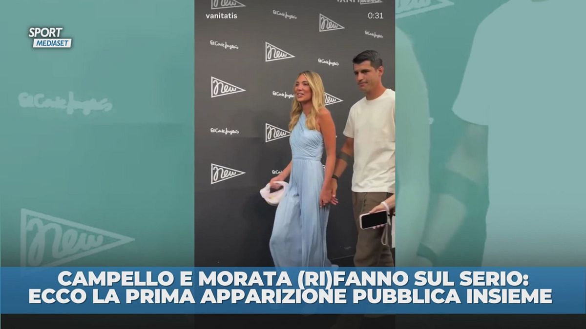 Campello-Morata ancora insieme: prima uscita pubblica dopo la riconciliazione