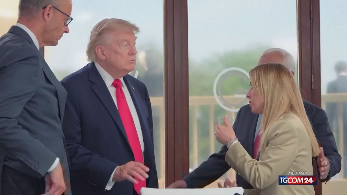 12.00 MELONI-TRUMP, DOPO LO STRAPPO SRV