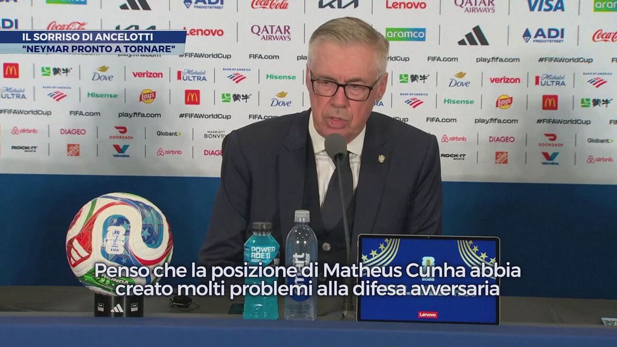Il sorriso di Ancelotti