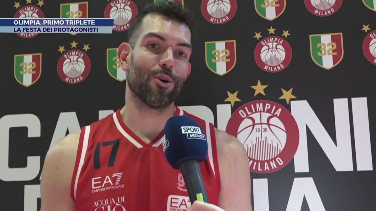 Olimpia, primo triplete