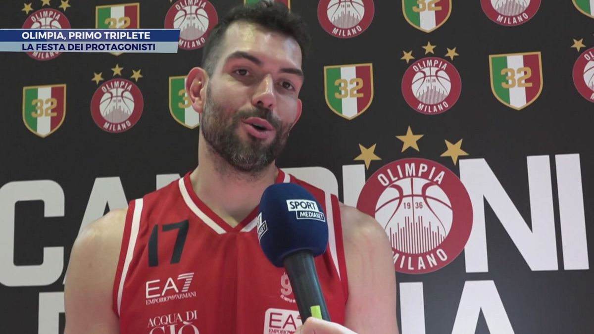 Olimpia, primo triplete