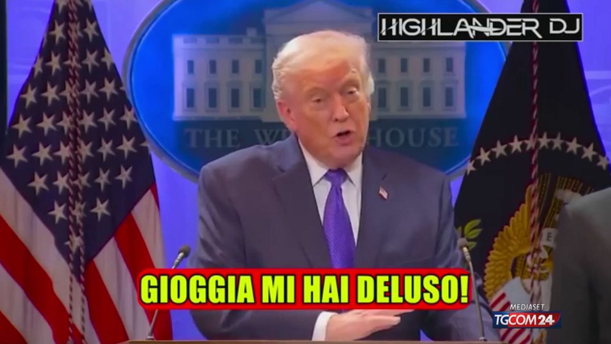 18.03 TRUMP - MELONI, IL WEB IMPAZZISCE
