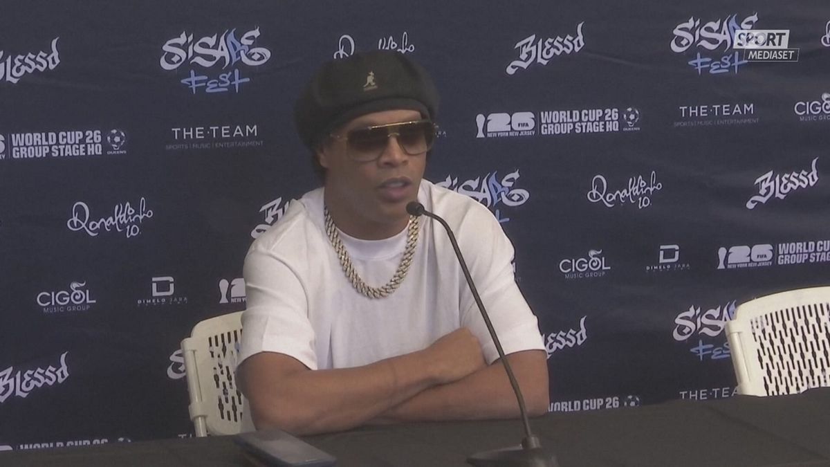 DICH RONALDINHO SU BRASILE E FUTURO IN ITALIA PER SITO 21/6 DICH