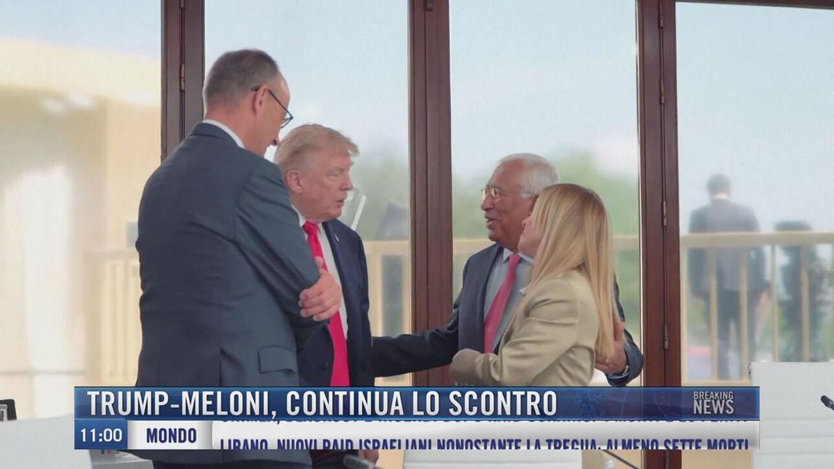 Breaking News delle 11.00 | Trump-Meloni, continua lo scontro