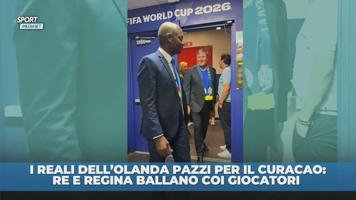 Re e Regina d'Olanda scatenati con il Curacao