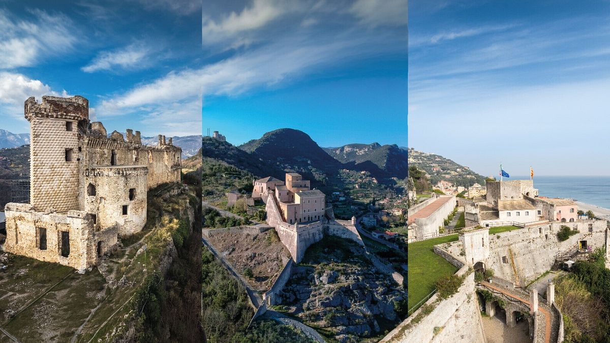  I tre castelli del Finale: Castel Gavone, Forte San Giovanni e Castelfranco