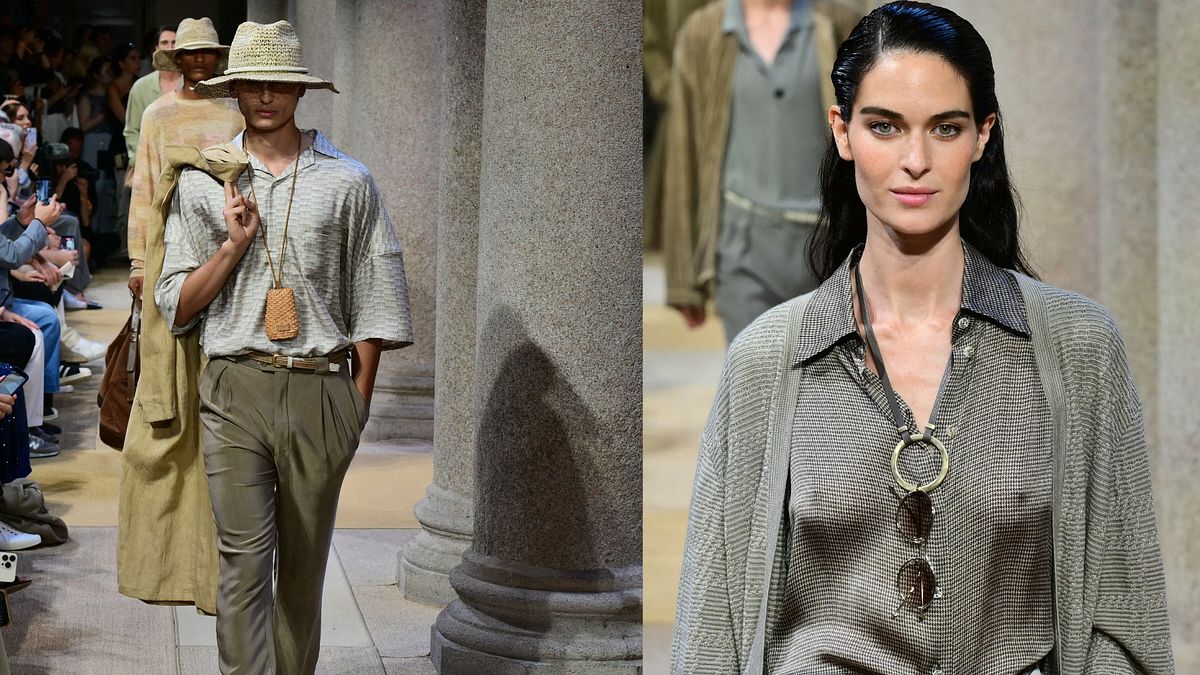 Mercato Mediterraneo: Giorgio Armani collezione uomo primavera estate 2027