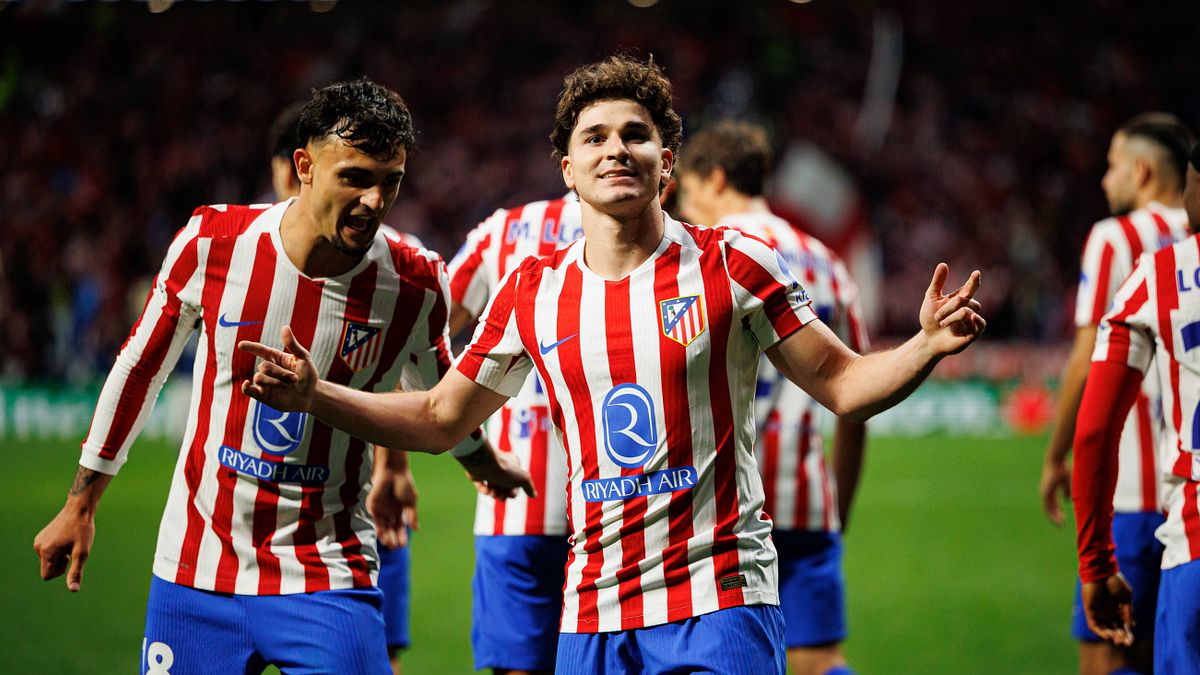 JULIAN ALVAREZ, ATLETICO MADRID, COSTO STIMATO: 109 MILIONI €
