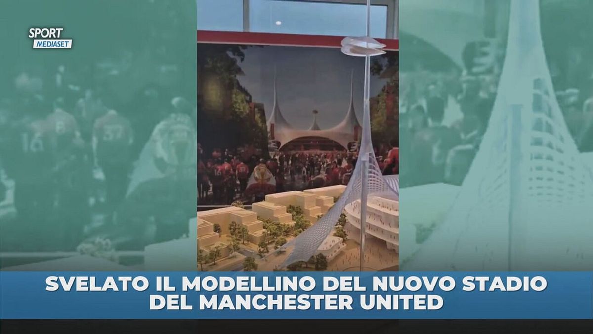 Svelato il modellino del nuovo stadio del Manchester United