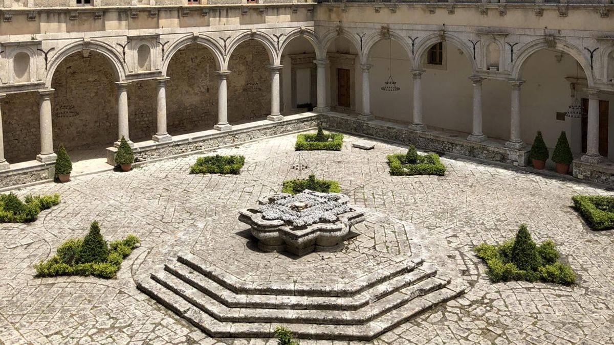 Abbazia Santa Maria del Bosco, veduta dall'alto  credit Fingiat S.p.A.