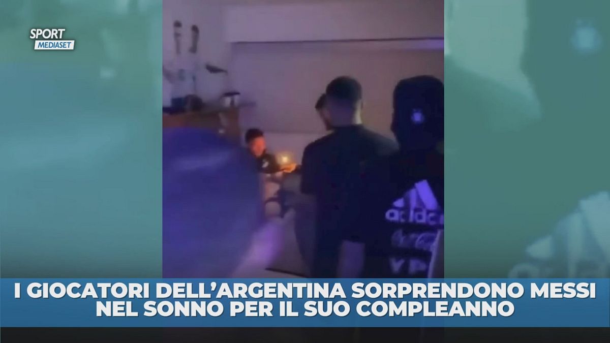 Argentina: che sorpresa a Messi!