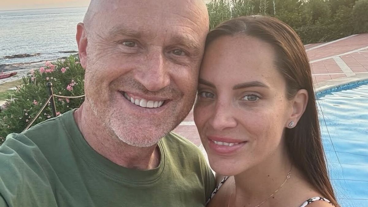 Rudy Zerbi e la moglie