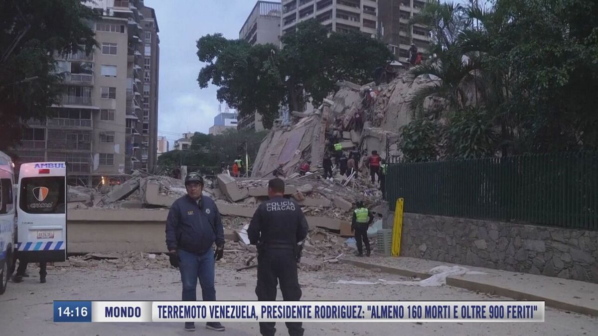 Breaking News delle 14.00 | Terremoto in Venezuela, 164 vittime accertate
