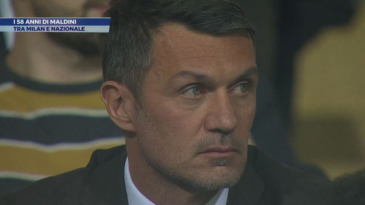 I 58 anni di Maldini