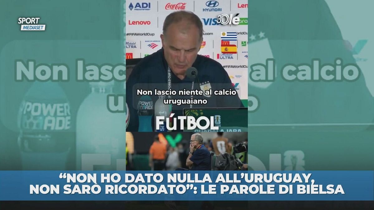 Bielsa virale: "Non ho dato niente all'Uruguay"