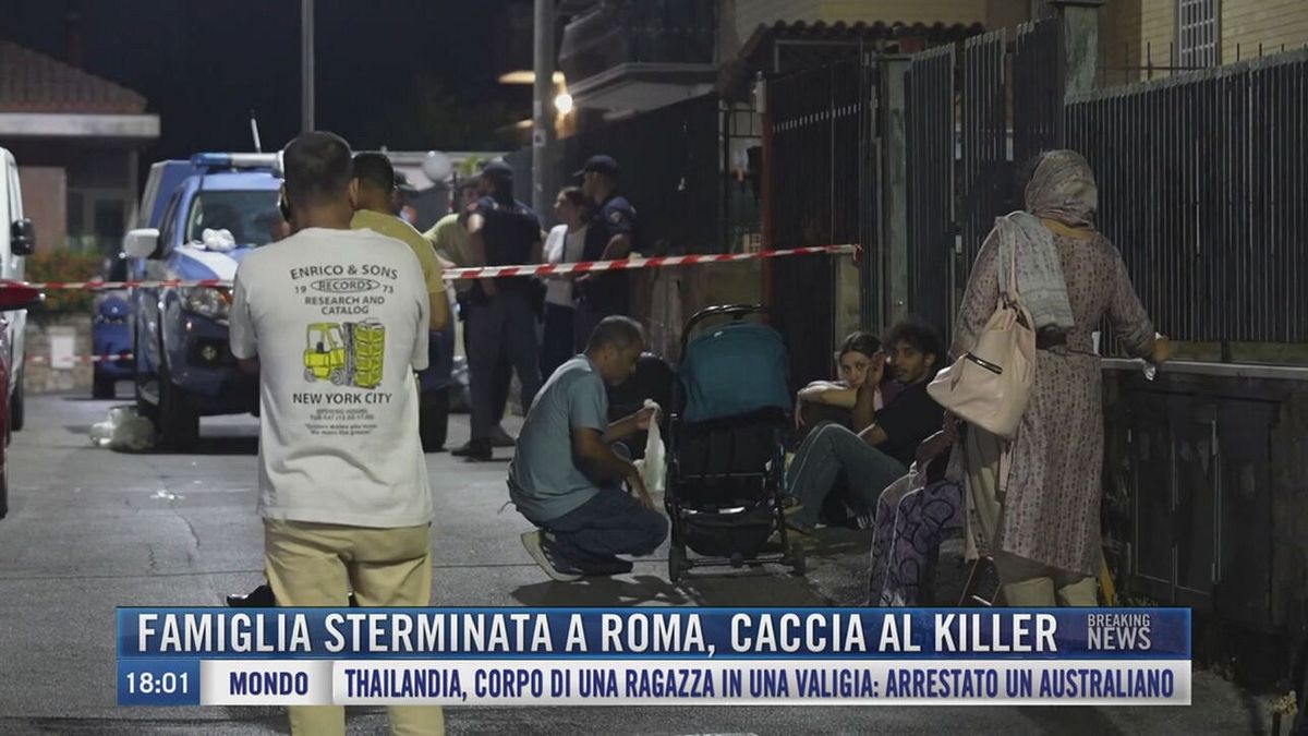 Breaking News delle 18.00 | Famiglia sterminata a Roma, caccia al killer