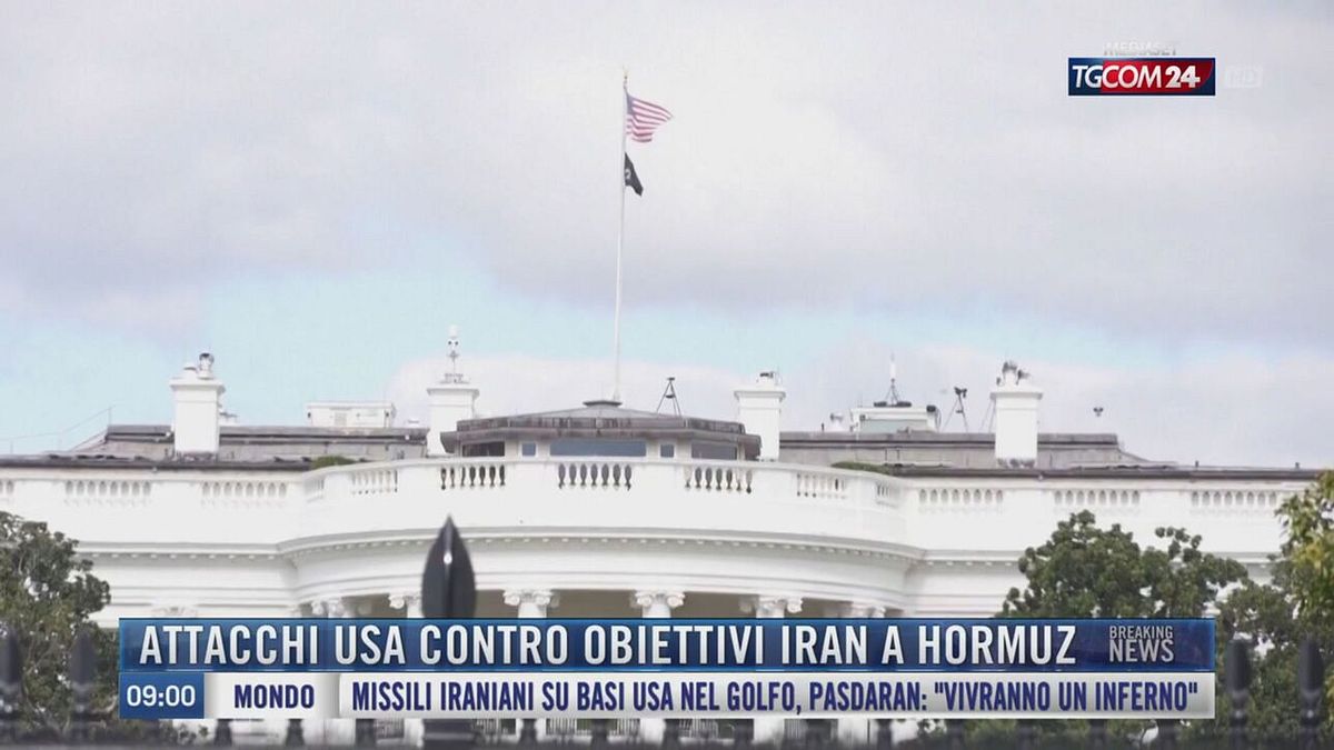 Breaking News delle 09.00 | Attacchi Usa contro obiettivi Iran a Hormuz