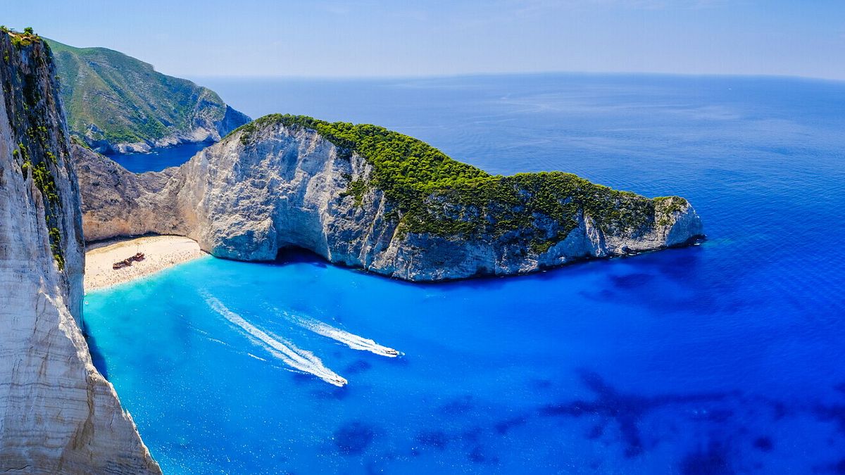 Zante: la celebre Spiaggia del relitto