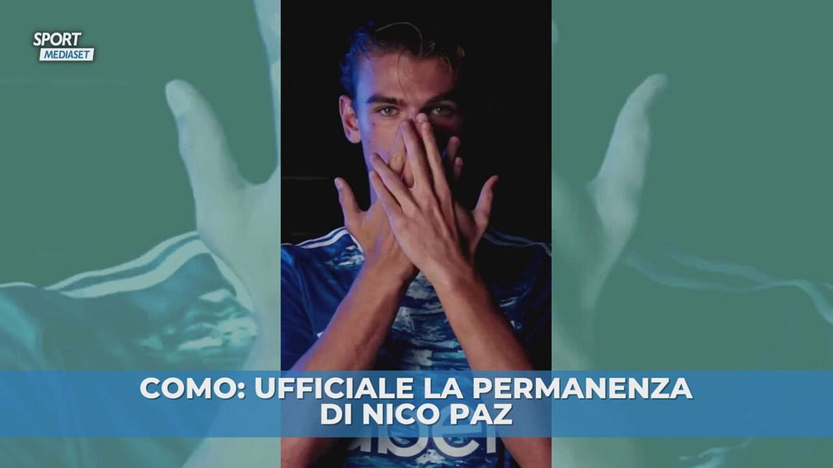 Ufficiale Nico Paz al Como
