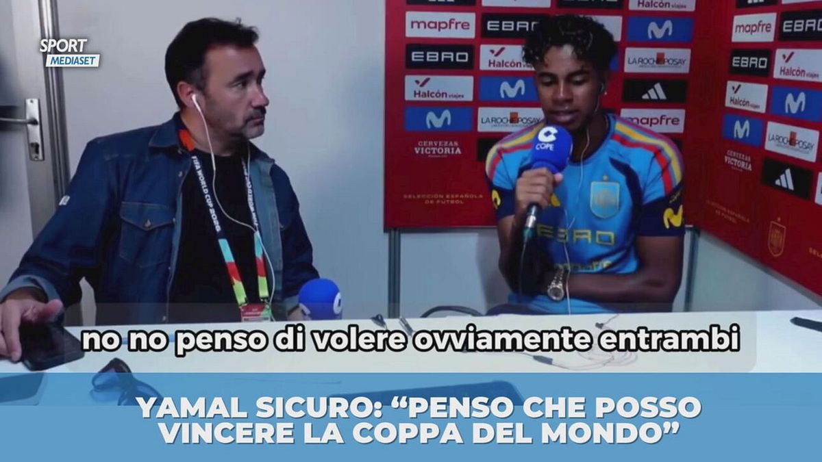 Yamal: "Posso vincere la Coppa del Mondo"