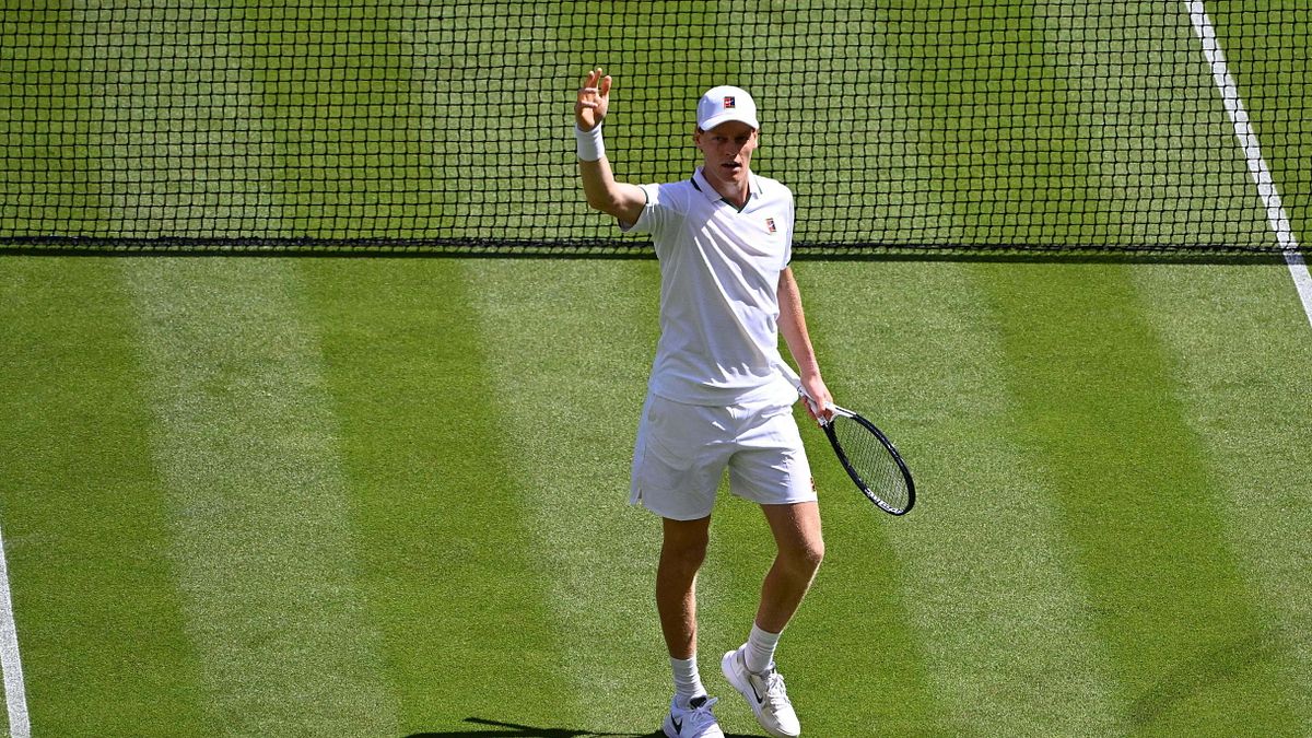 Jannik Sinner a Wimbledon 2026