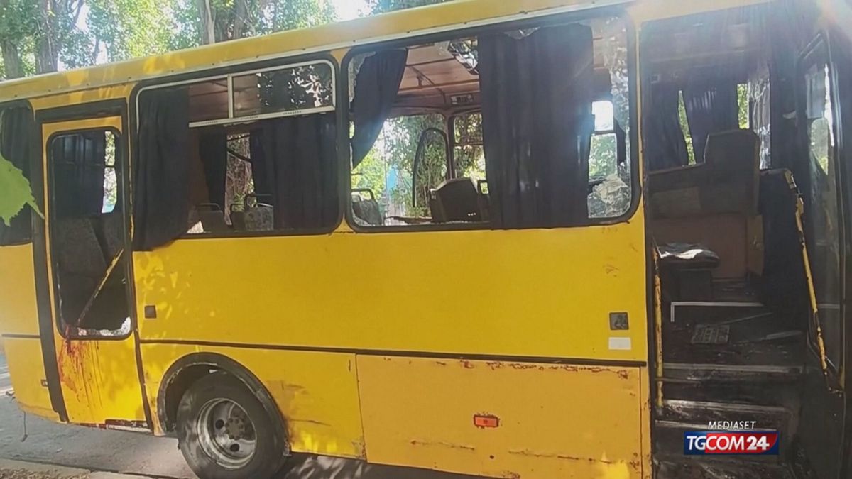 UCRAINA 3 MORTI DOPO DRONI RUSSI SRV