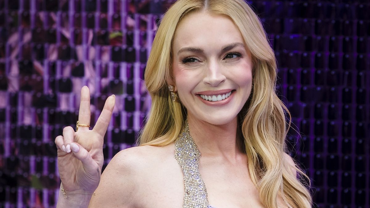 L'American manicure di Lindsay Lohan alla premiere di "Freaky Friday" a Londra