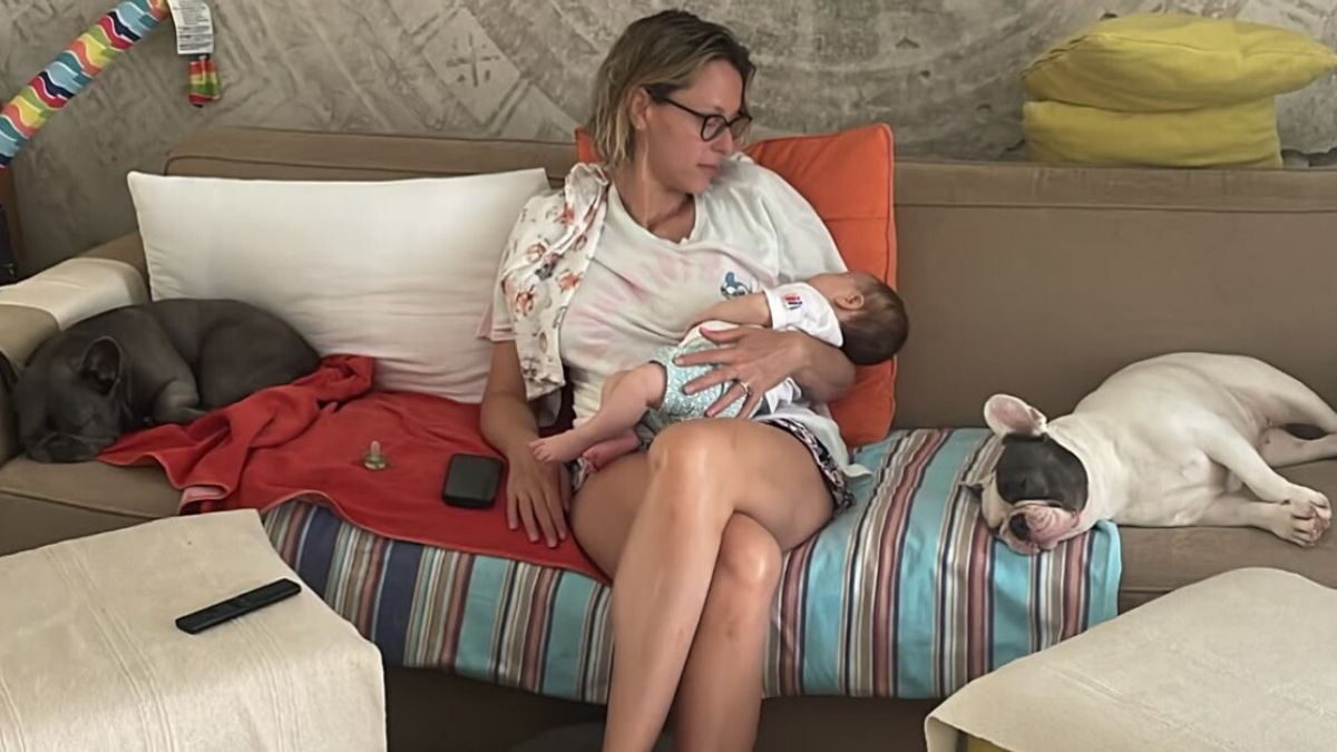 Federica Pellegrini con la figlia Rachele