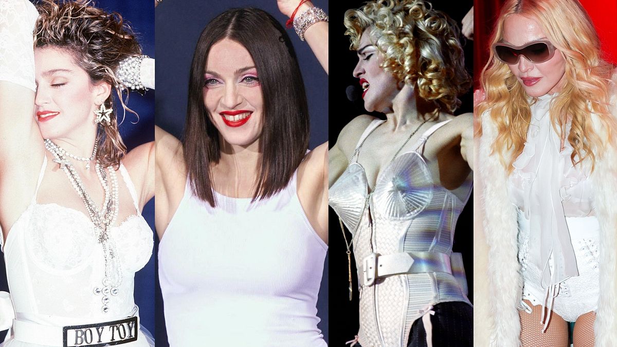 Madonna, dal make up ai capelli: i beauty look iconici