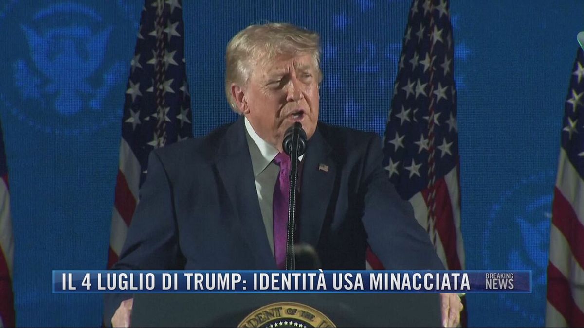 Breaking News delle 21.30 | Il 4 luglio di Trump: identità Usa minacciata
