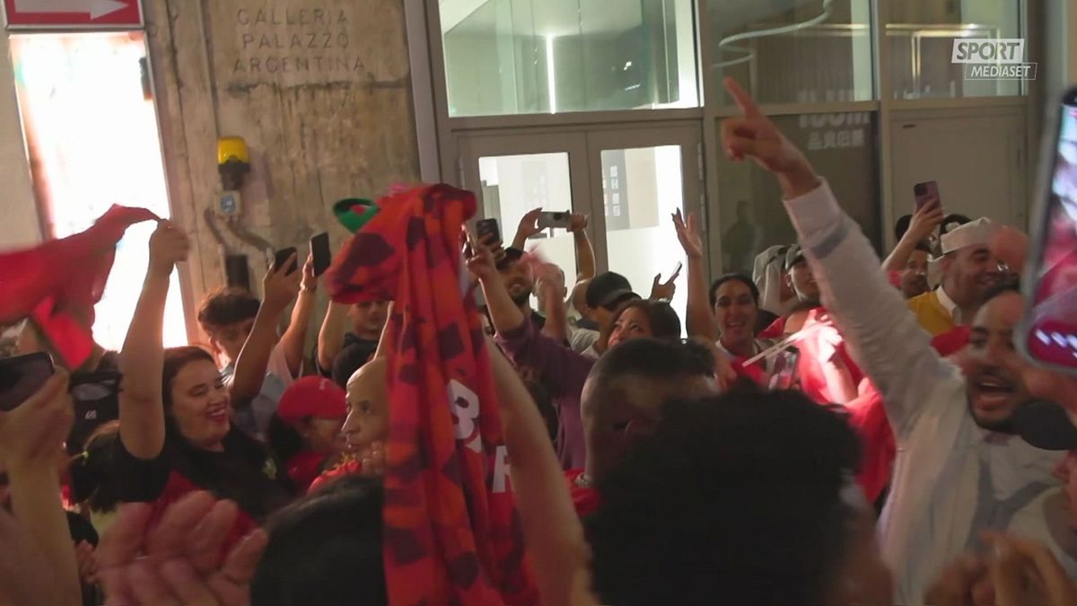 CLIP TIFOSI MAROCCO A MILANO PER SITO 5/7 SRV