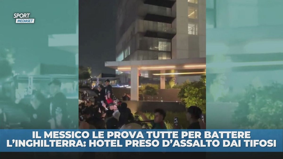 Notte insonne a Città del Messico per l'Inghilterra