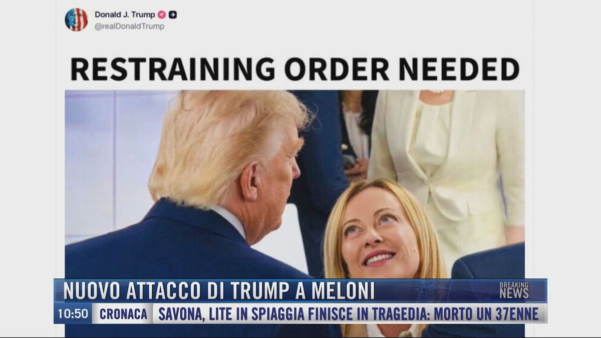 Breaking News delle 11.00 | Nuovo attacco di Trump a Meloni